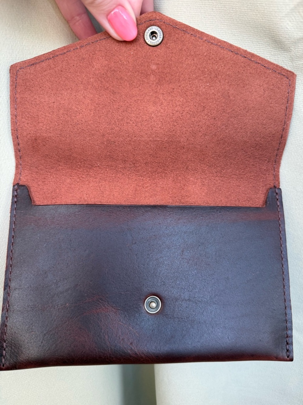BNNU Portland leather goods- large envelope - Picture 3 of 5